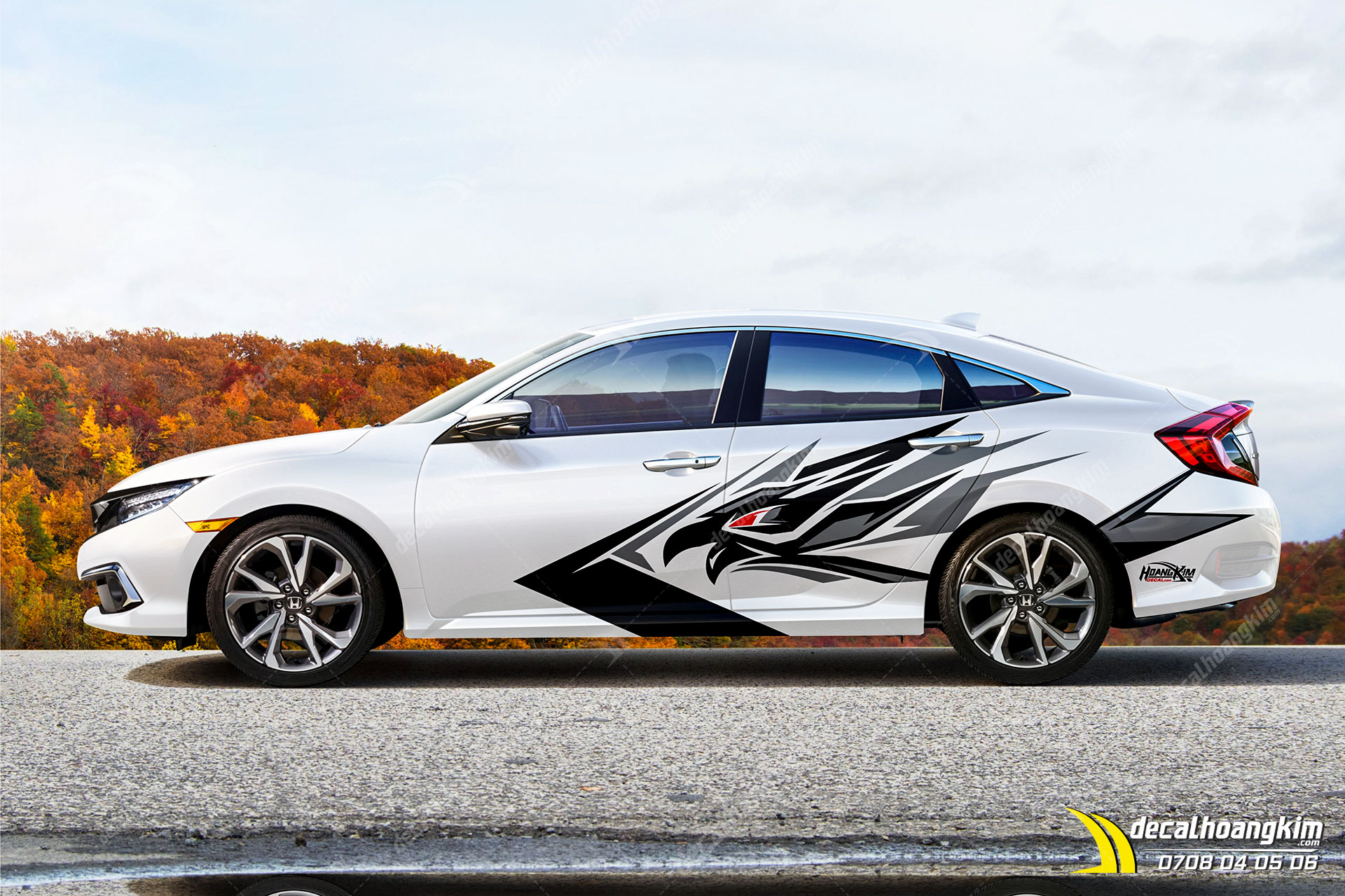 Tem Xe Honda Civic HCV010