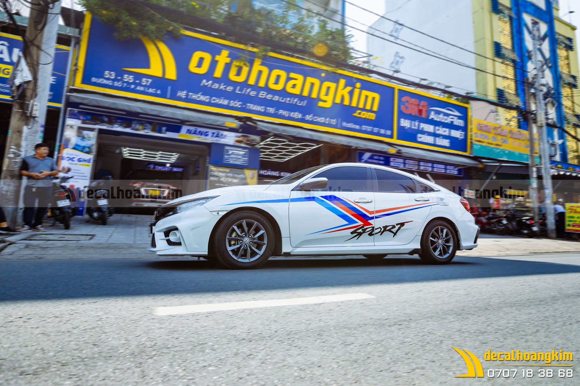 Tem Xe Honda Civic HCV043