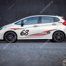 Tem Xe Honda Jazz - HJA009