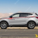 Tem Xe Hyundai Santafe - HSA024