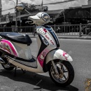 Tem xe Yamaha Grande Hello Kitty - YGR003