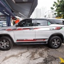Tem Xe Toyota Fortuner - TFO162