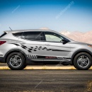 Tem Xe Hyundai Santafe - HSA003