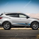 Tem Xe Hyundai Santafe - HSA010