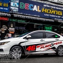 Tem xe Honda City - 46 Rossi HCT004