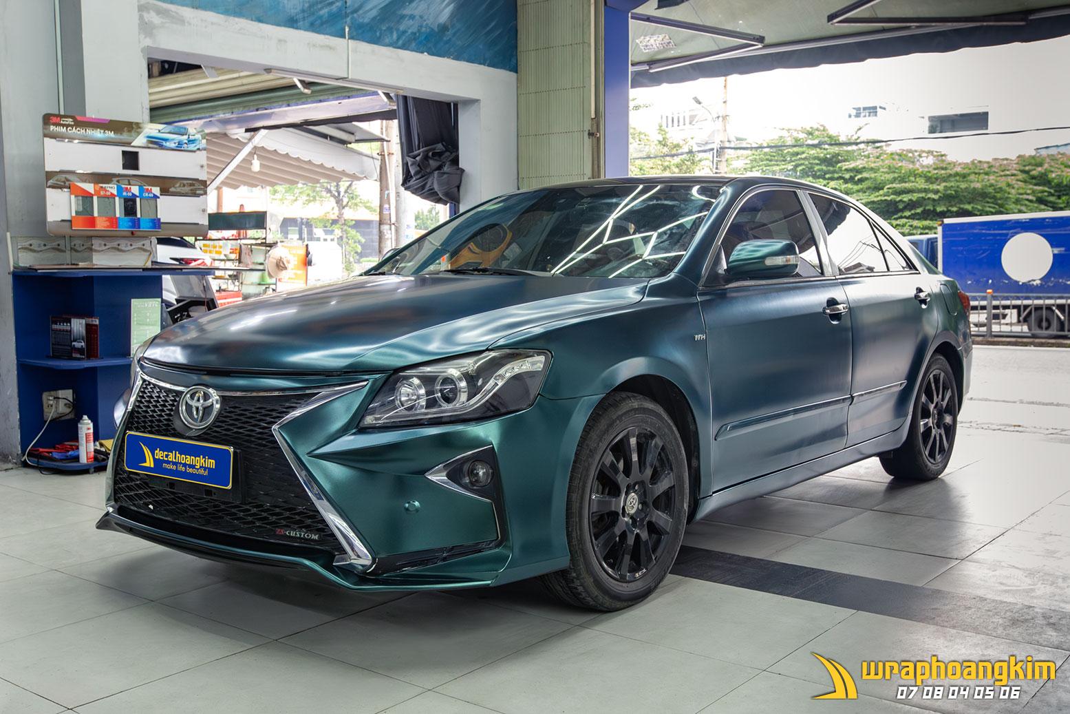 Toyota Camry Full Wrap Forest Green