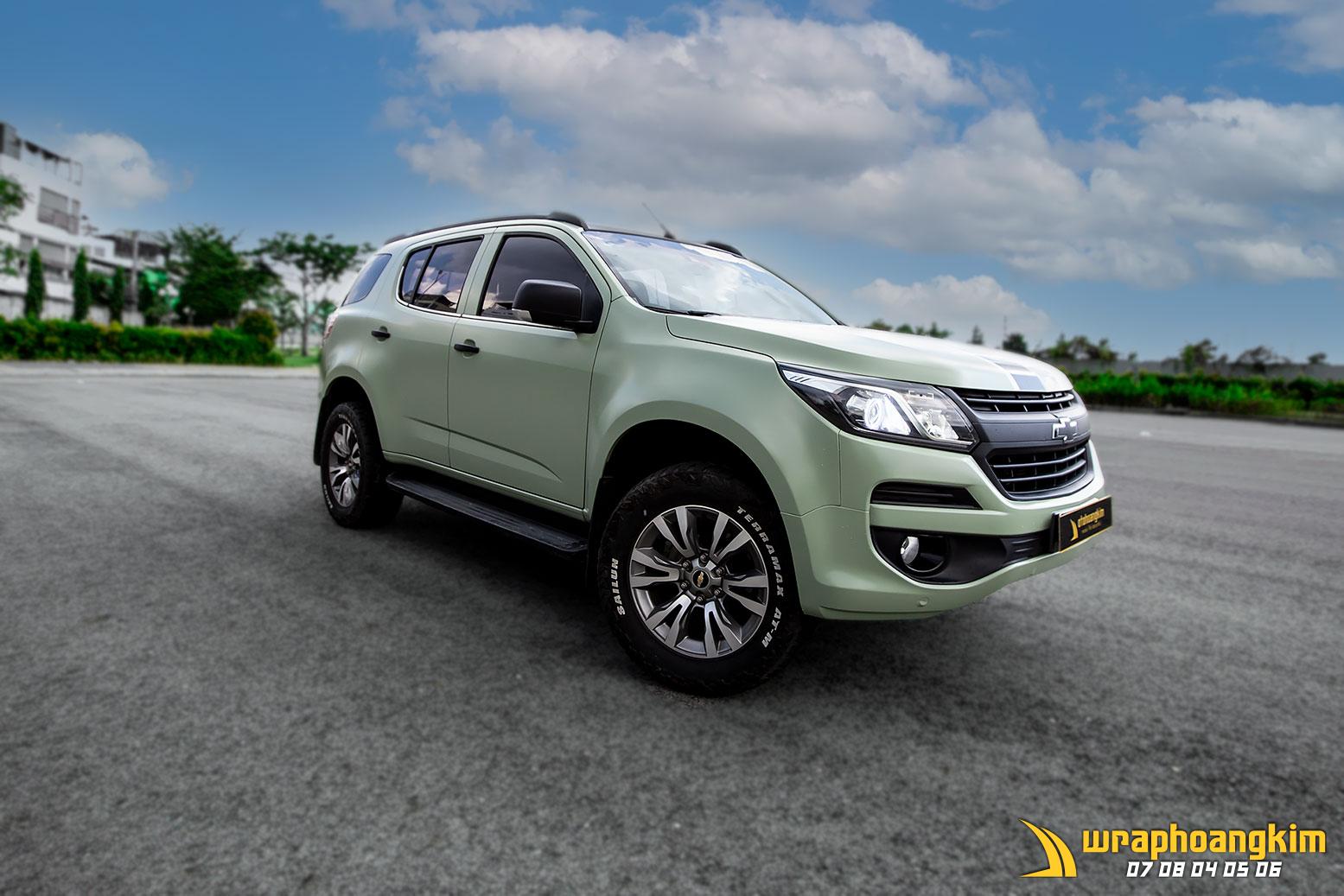 Chevrolet Trailblazer Full Wrap Matte Khaki Green