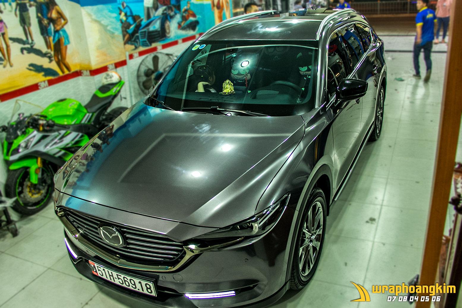Mazda CX8 Full Wrap Gloss Dark Grey