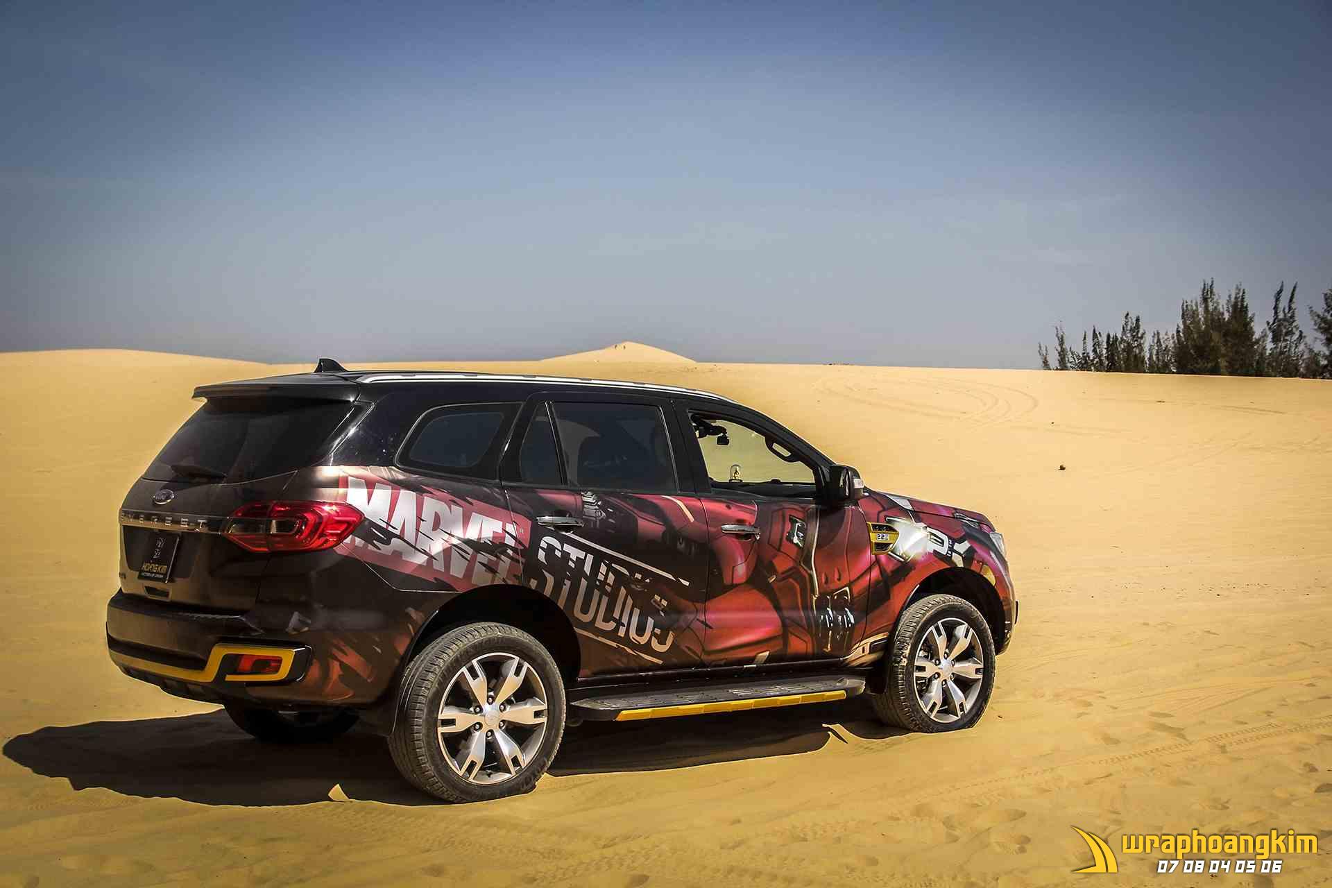 Ford Everest Full Wrap Hulkbuster — góc 2