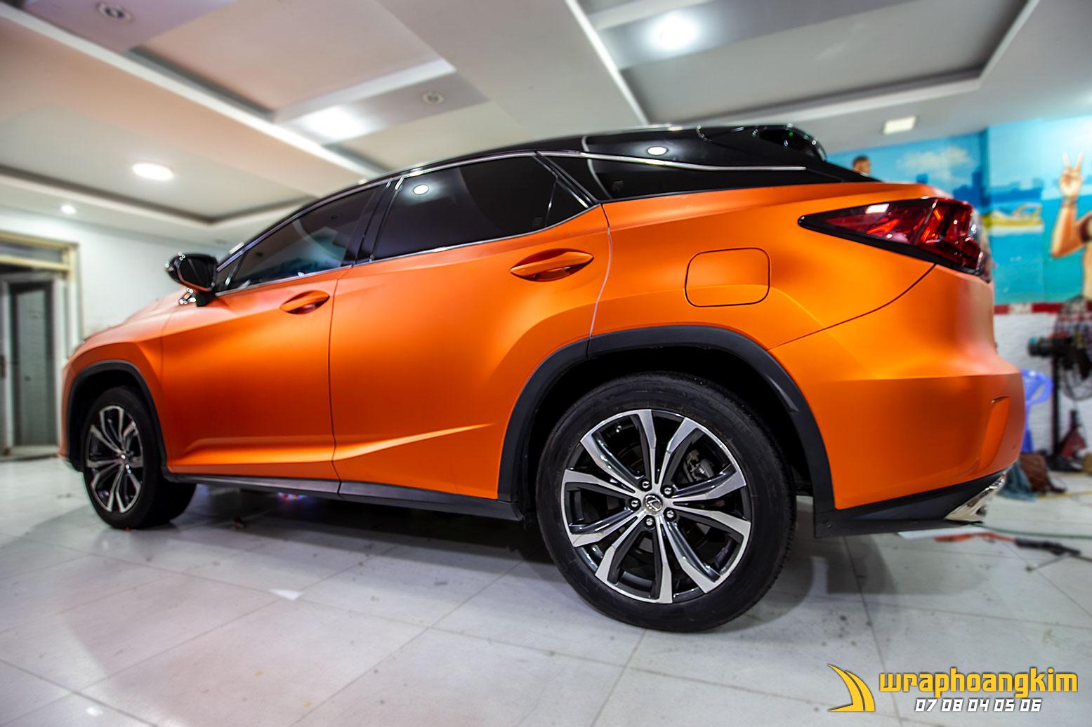 Lexus RX 200T Full Wrap Matte Orange