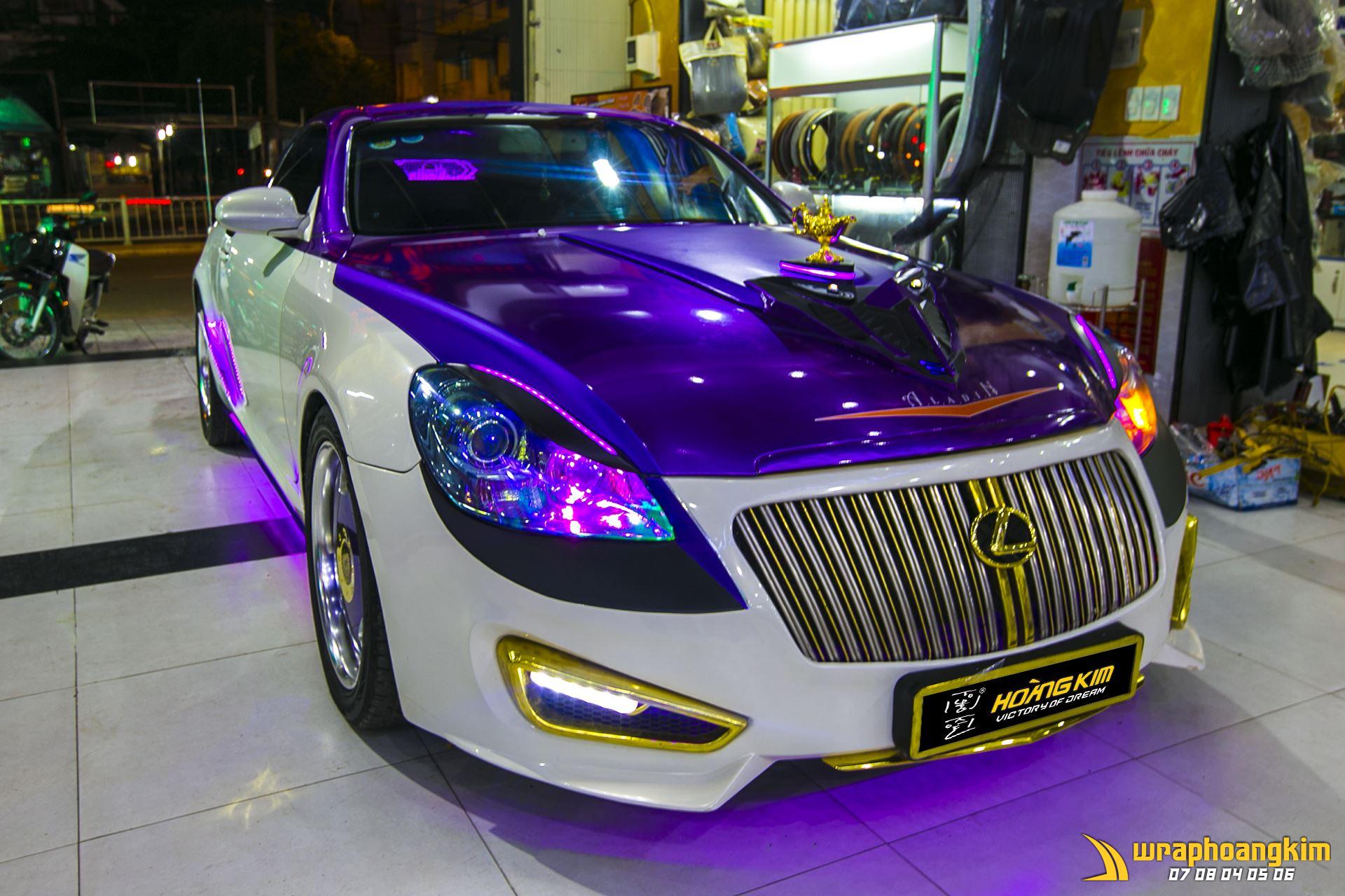 Lexus Wrap Gloss Purple — góc 7