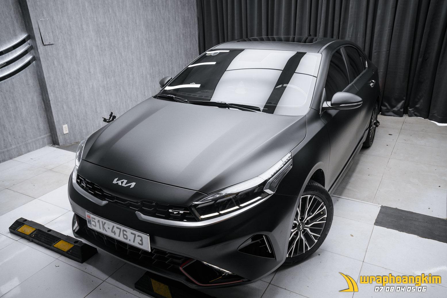 Kia Cerato Full Wrap Satin Black