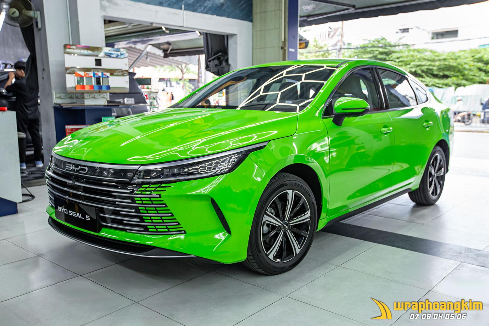 BYD Seal 5 Full Wrap Kelly Green