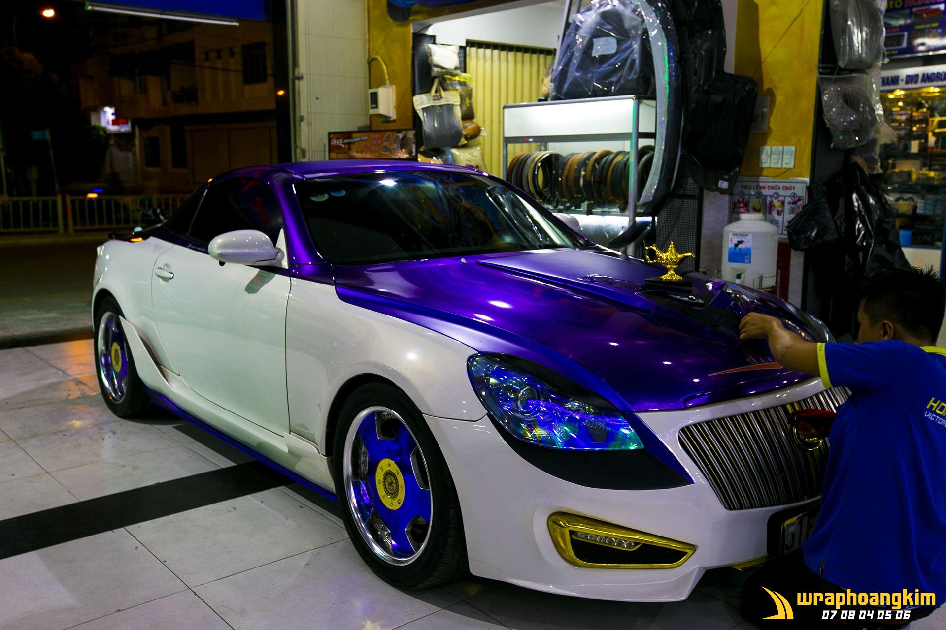 Lexus Wrap Gloss Purple — góc 2