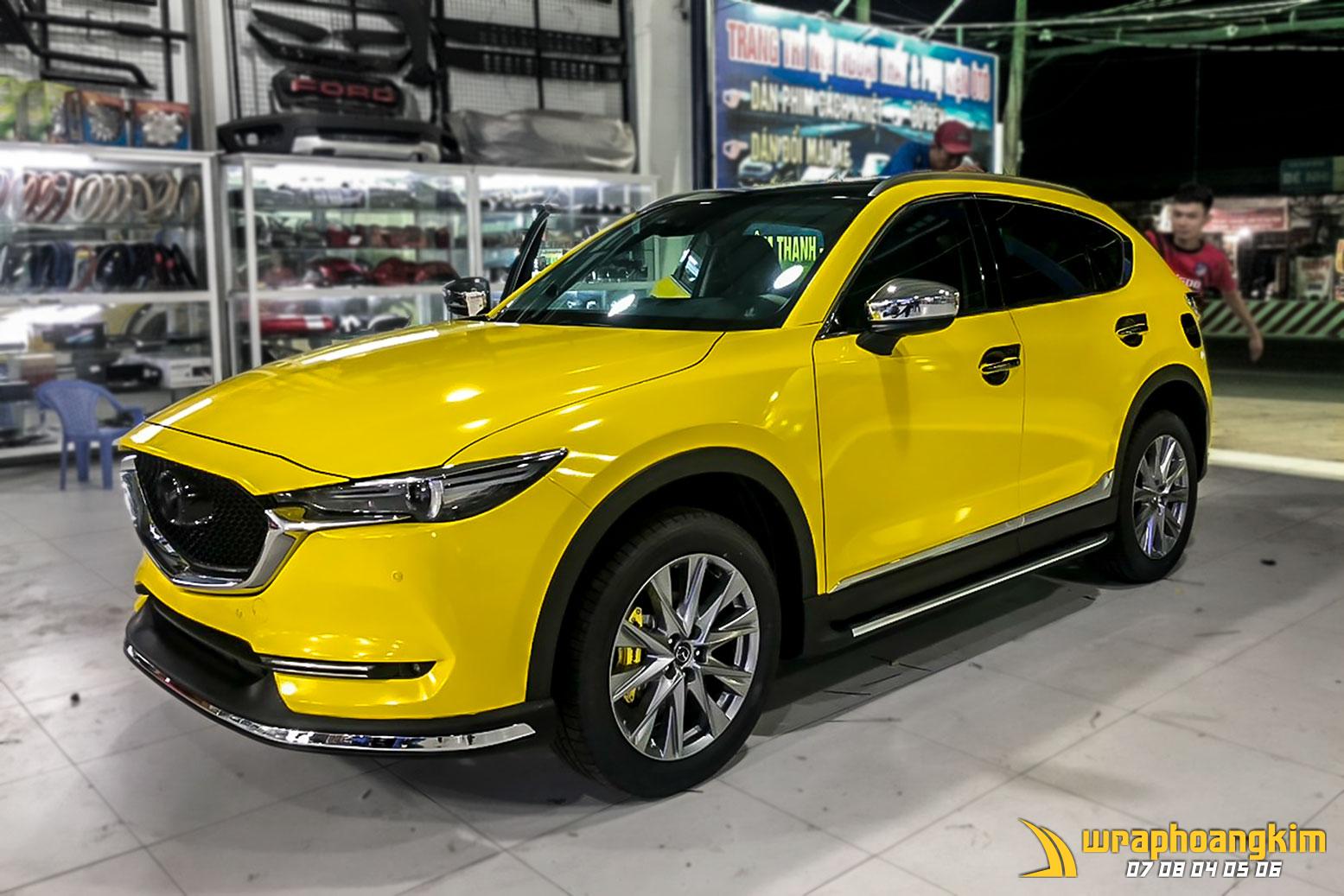 Mazda CX5 Full Wrap Gloss Yellow