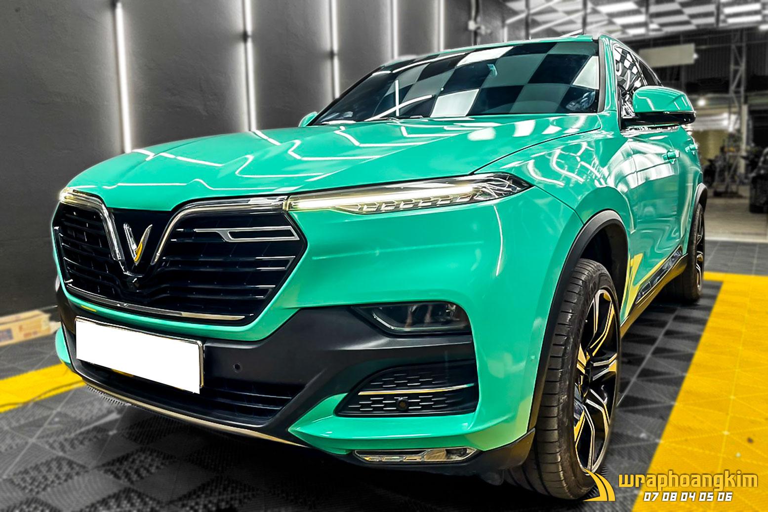 VinFast LUX SA2.0 Full Wrap Super Gloss Crystal Tiffany