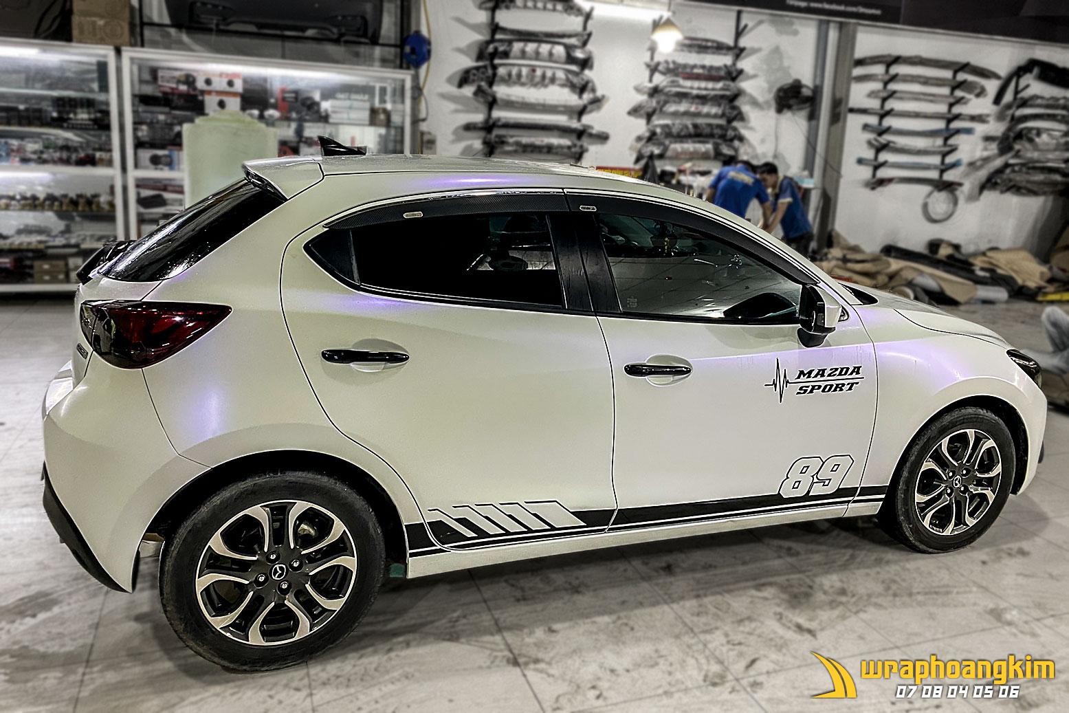 Mazda 2 Hatchback Full Wrap Matte White