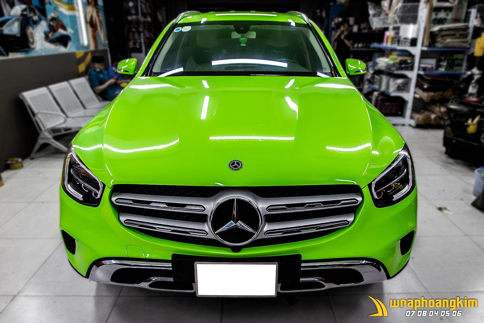 Mercedes-Benz GLC 200 Full Wrap Crystal Apple Green