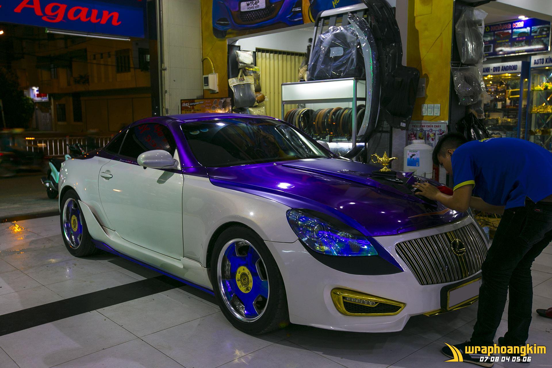 Lexus Wrap Gloss Purple — góc 4