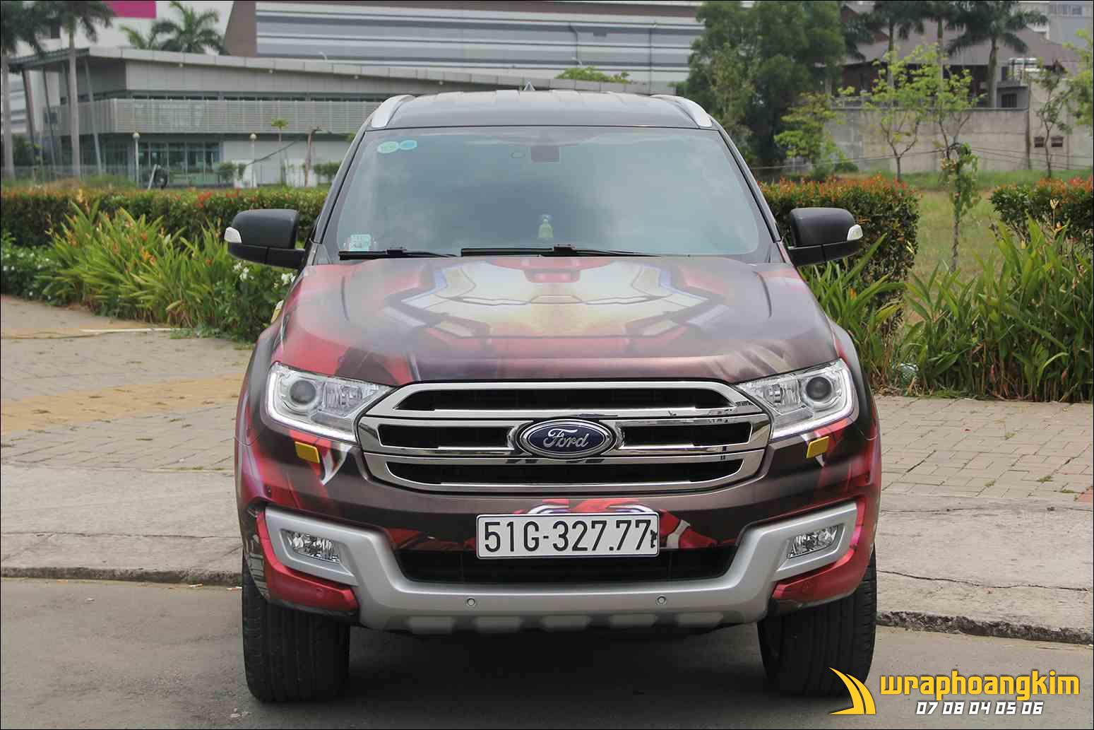 Ford Everest Full Wrap Hulkbuster — góc 3